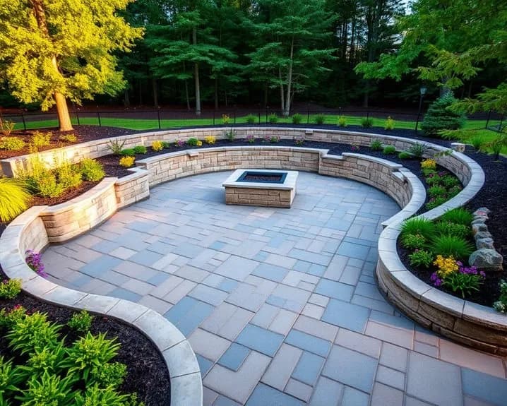 Beautiful hardscaping project