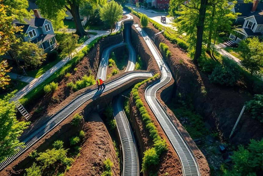 Drainage Solution in Chestnut Hill