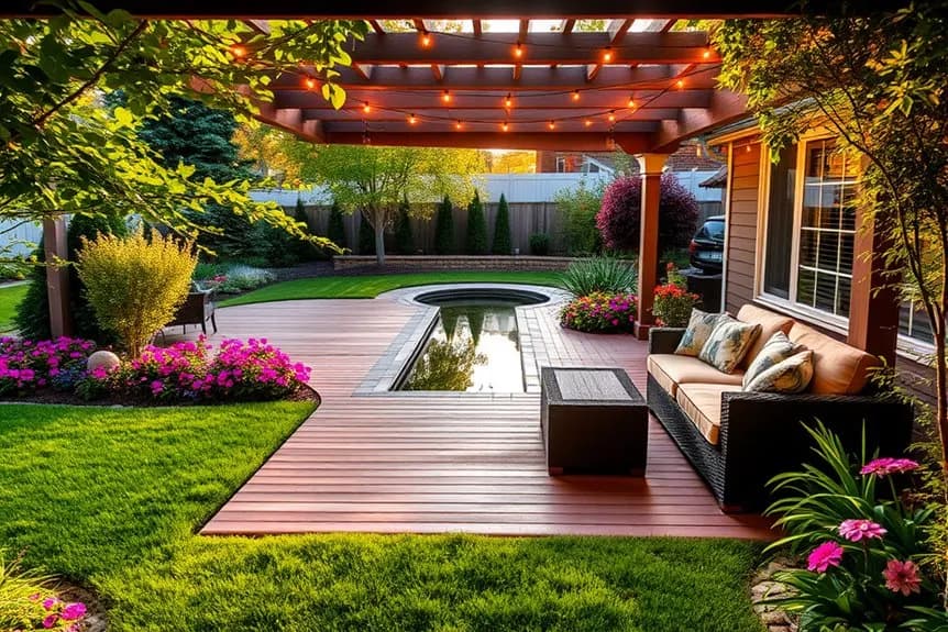 Backyard Transformation in Springfield Township