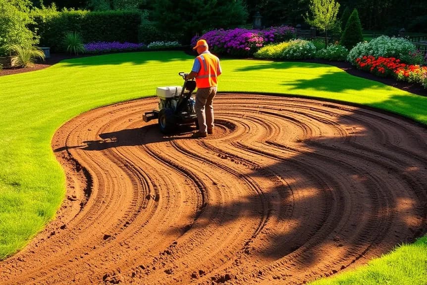 Professional yard grading services in Southampton, PA by 3S Builder Solution