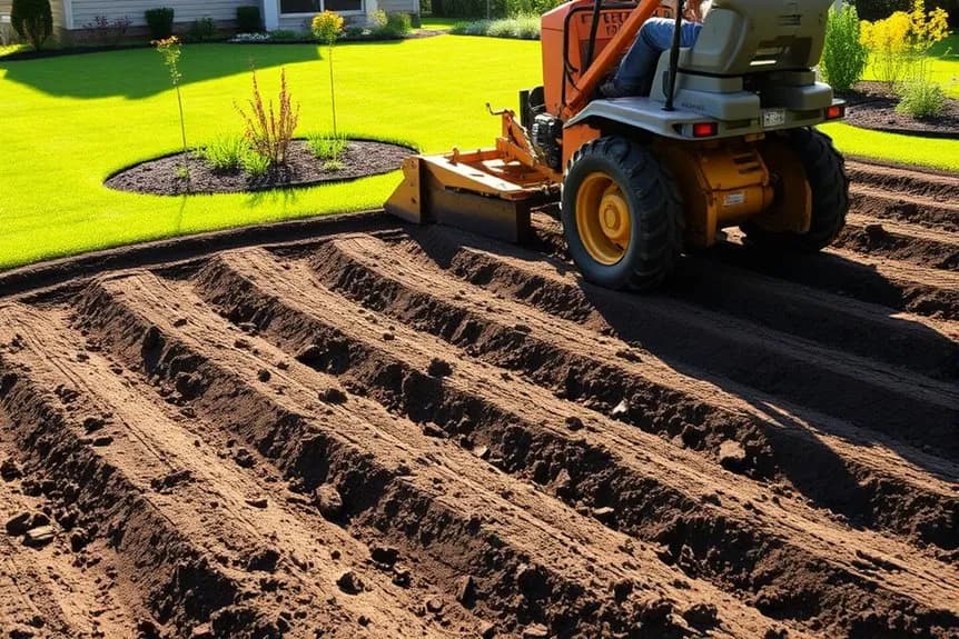 Yard Grading services in Warminster
