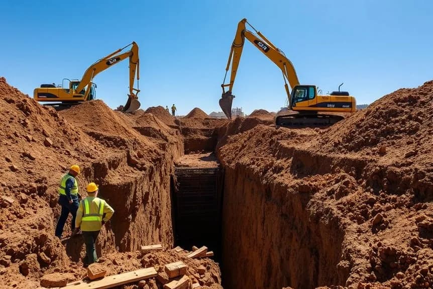 Foundation Excavation - Professional excavation project by 3S Builder Solution in Horsham, PA