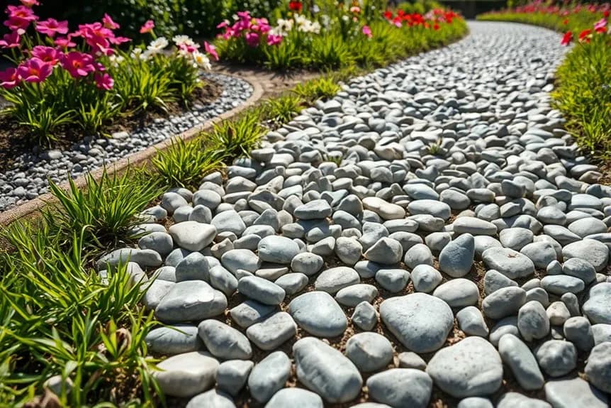 Small Rocks Installation