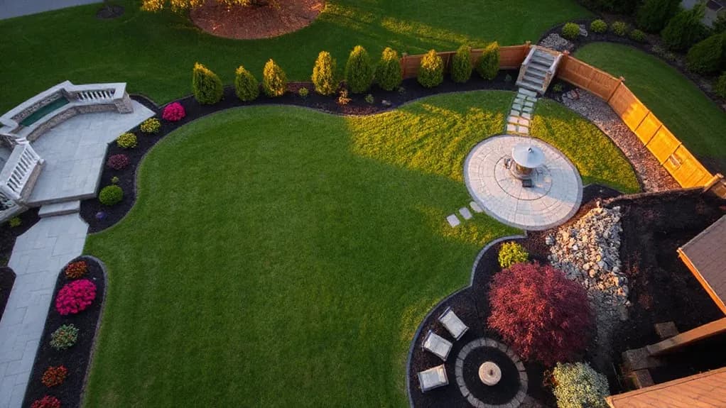 Professional yard grading and landscaping services in Chestnut Hill, PA