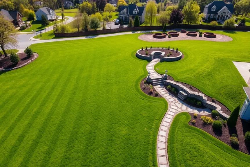 Professional yard grading, excavation, hardscaping and landscaping services in Willow Grove, Pennsylvania by 3S Builder Solution